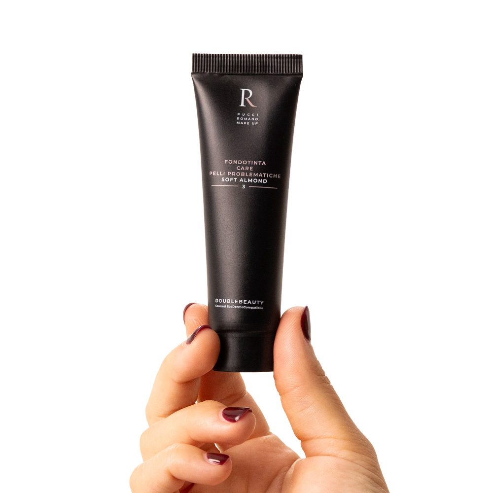 Fondotinta Care pelli problematiche - Soft almond - Pucci Romano Makeup